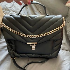 A new day Black Satchel